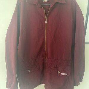 Men's Maroon Jacket Eddie bauer
